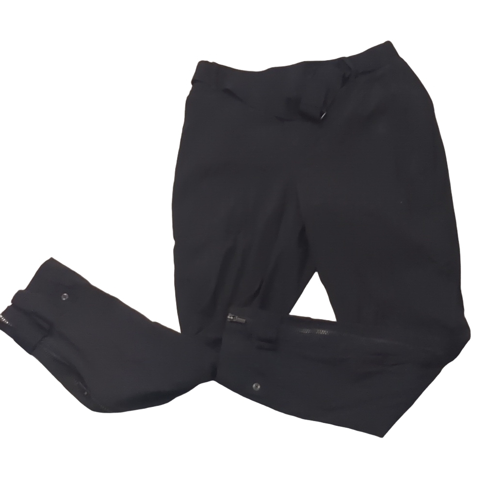 Athleta the trekkie belted black pants size 4